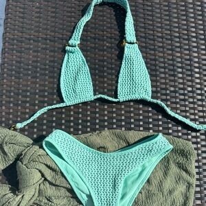 teal Montce bikini
